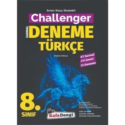 8.Sınıf Challenger Türkçe Branş denemesi (12'li) (Tümü Video Çözümlü)