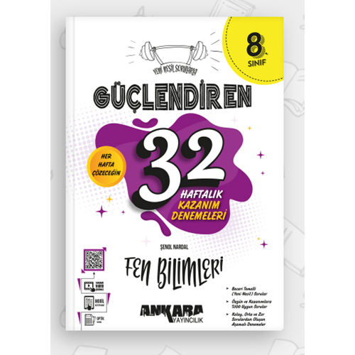 ANKARA 8.SINIF FEN BİLİMLERİ 32 HAFTA KAZANIM DEN.