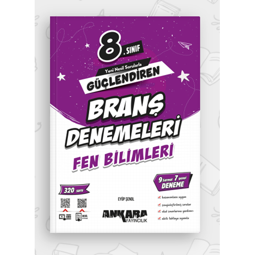ANKARA 8.SINIF FEN BİLİMLERİ BRANŞ DENEME