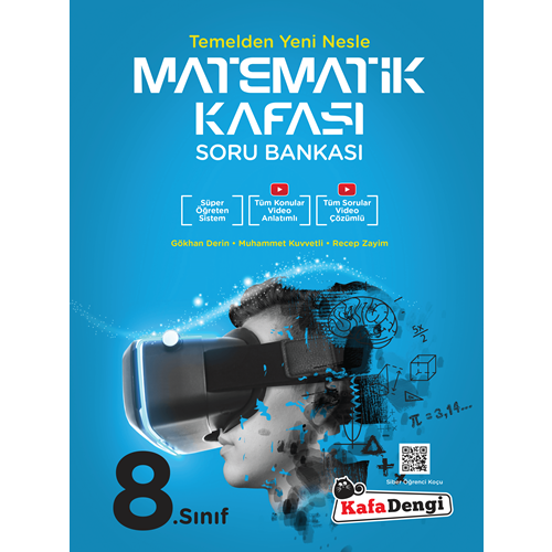 8.Sınıf Matematik Kafası sorubankası (Tümü Video Çözümlü)
