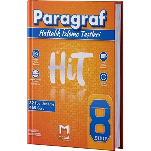 8.SINIF MOZAİK HİT 32 Lİ deneme PARAGRAF - 24-25
