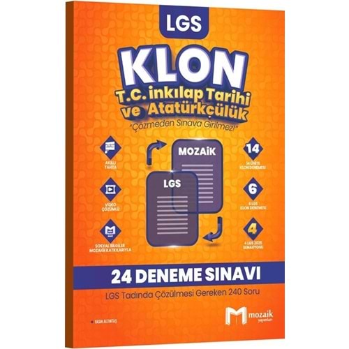 8.SINIF MOZAİK KLON deneme İNKİLAP TARİHİ- 2025