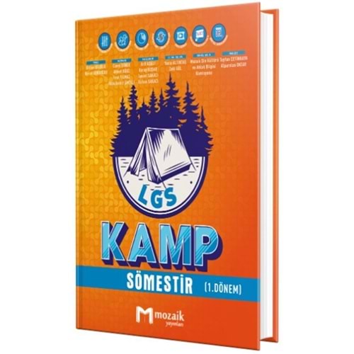 8.SINIF MOZAİK SÖMESTİR (1.DÖNEM) KAMP - 2025-26