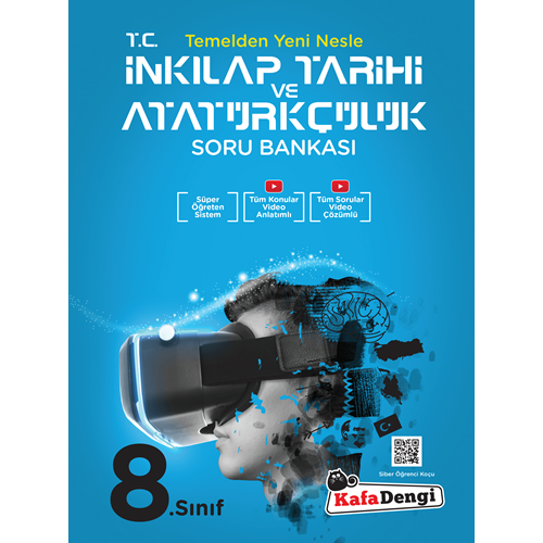 8.Sınıf T.C. İnkılap Tarihi ve Atatürkçülük sorubankası (Tümü Video Çözümlü)