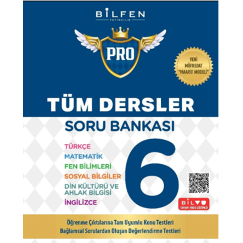 BİLFEN 6.SINIF TÜM DERSLER SORU BANKASI