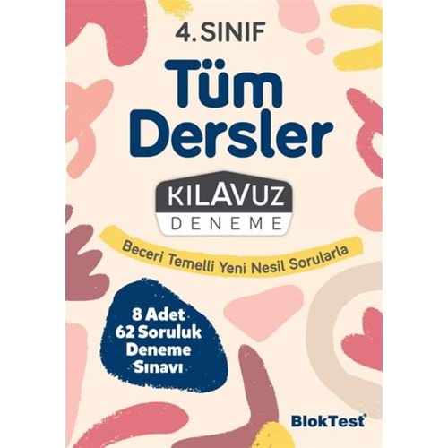 TUDEM 4.SINIF TÜMDERSLER KILAVUZ DENEME