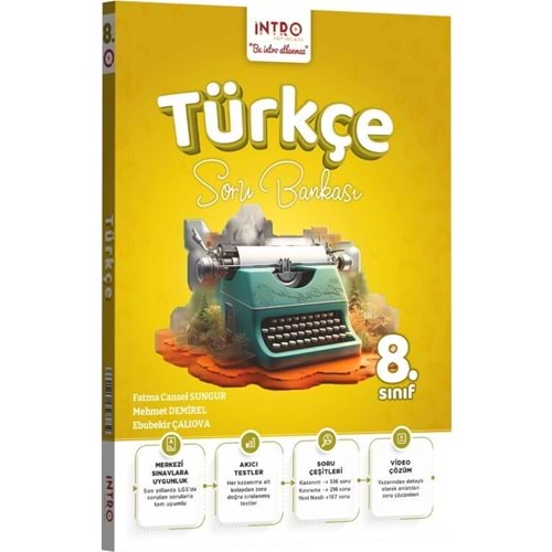 İNTRO 8.SINIF TÜRKÇE SORU BANKASI