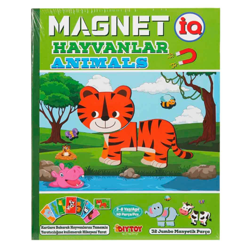 DİYTOY Manyetik Magnet Hayvanlar Tamamlama