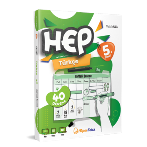 5. Sınıf HEP Türkçe Haftalık deneme Föyleri