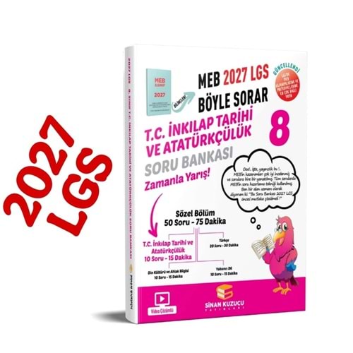 SİNAN KUZUCU 8 İNKİLAP TARİHİ SORUBANKASI (2027)