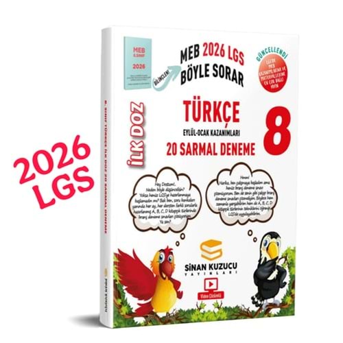 SİNANKUZUCU 8 TÜRKÇE İLK DOZ DENEME-2026