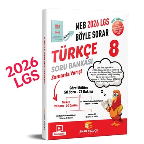 SİNANKUZUCU 8 TÜRKÇE SORUBANKASI-2026