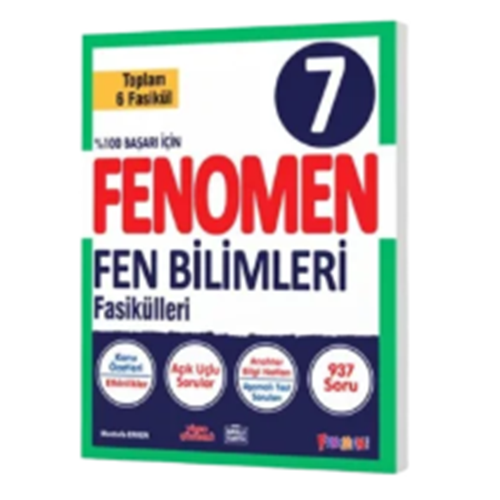 FENOMEN 7 FEN BİLİMLERİ FASİKÜLLERİ (TOPLAM 6 FASİKÜL)