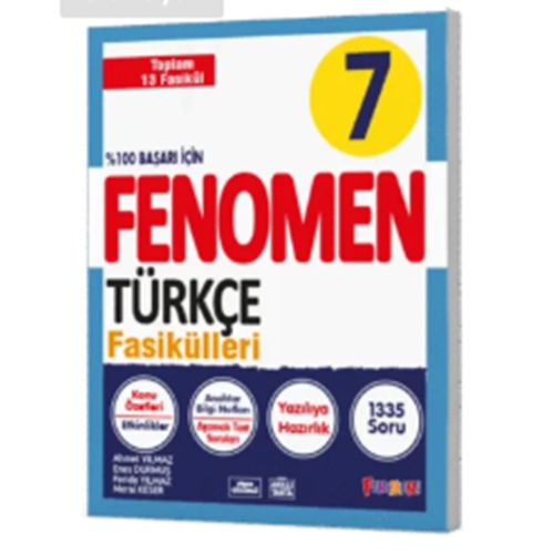 FENOMEN 7 TÜRKÇE FASİKÜLLERİ (TOPLAM 13 FASİKÜL)