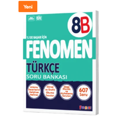 FENOMEN 8 TÜRKÇE SORU BANKASI (B)