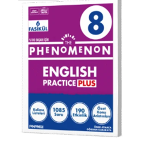 FENOMEN 8 ENGLISH TEST BOOK