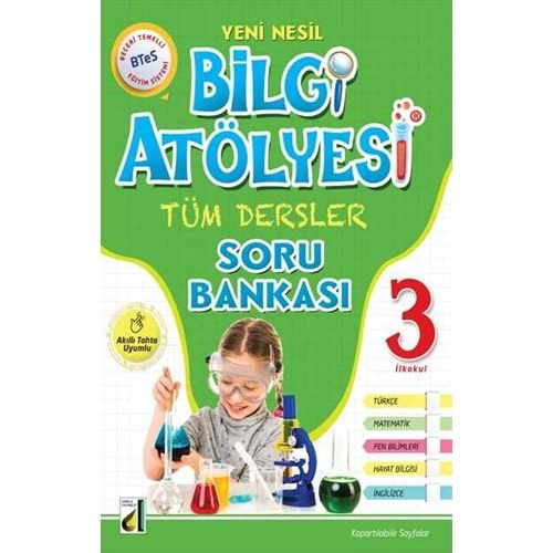 DAMLA 3.SINIF BİLGİ ATÖLYESİ TÜM DERSLER SORU BANKASI