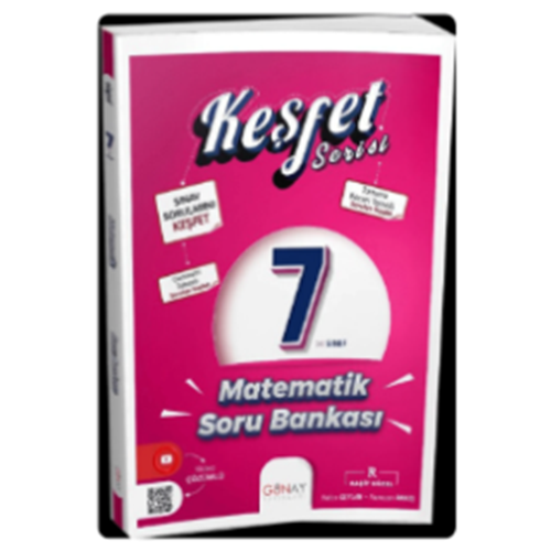 7. SINIF Keşfet Serisi Matematik Soru Bankası (20232024)