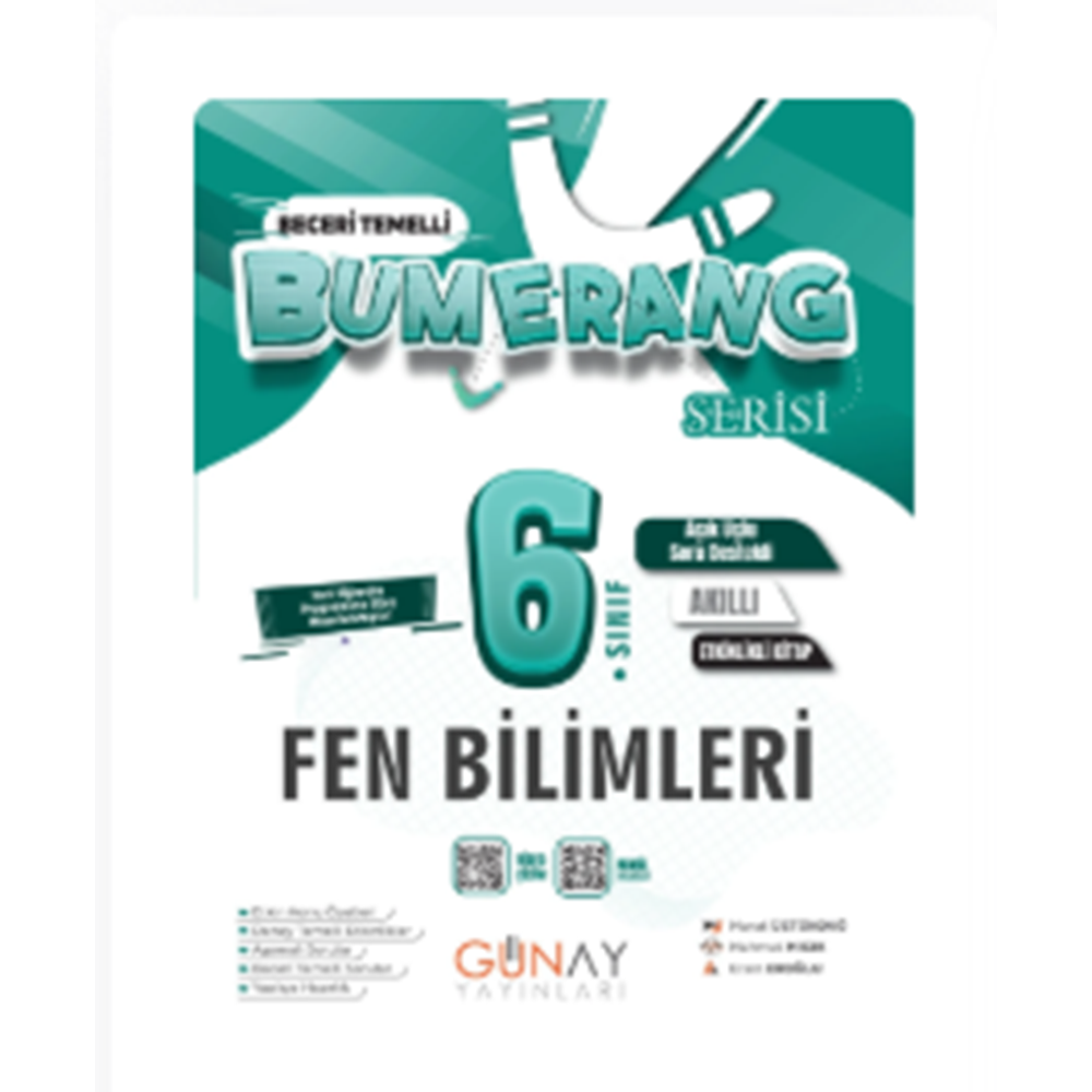 6. SINIF Bumerang Etkinlikli Fen Bilimleri