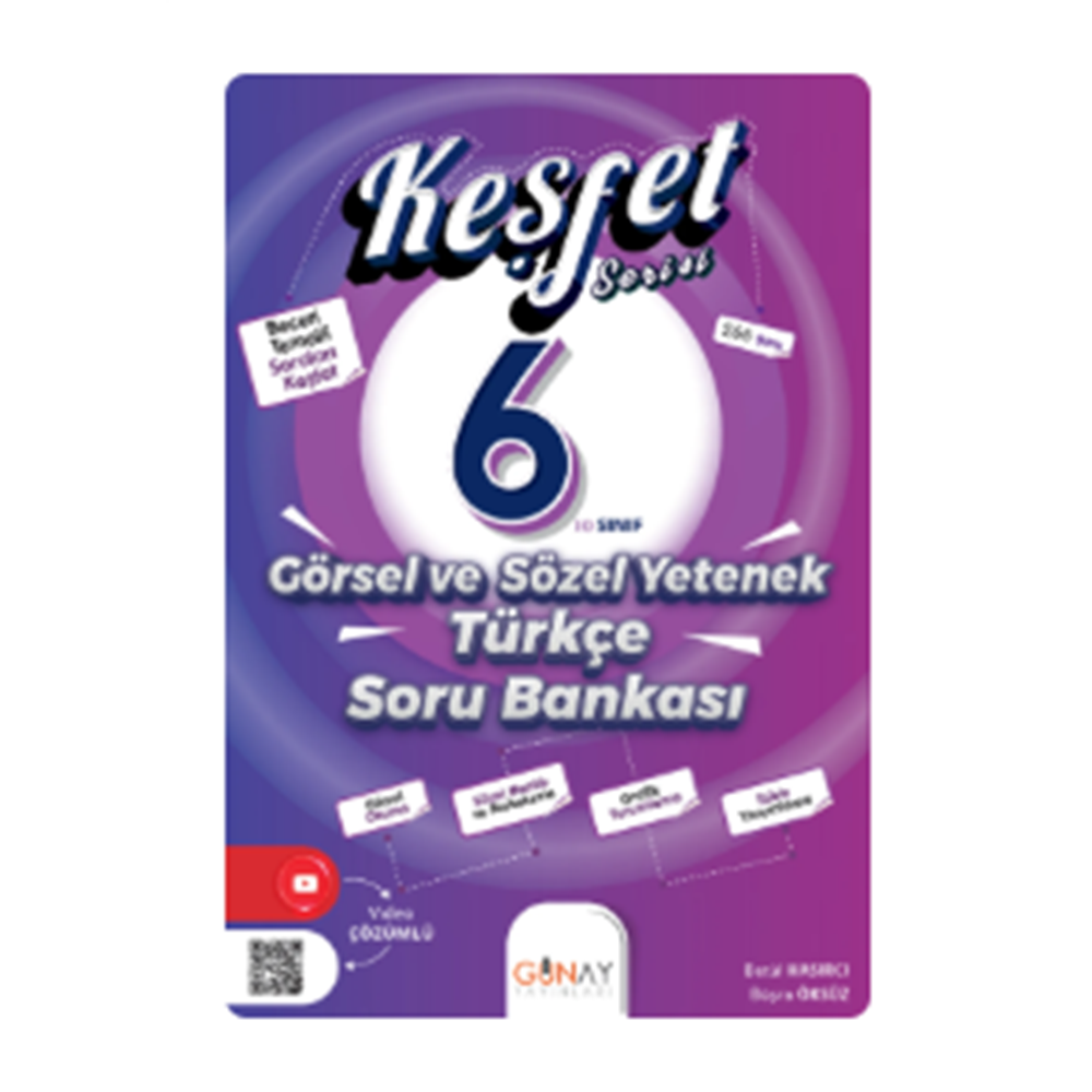 6. SINIF Keşfet Görsel ve Sözel Yetenek Soru Bankası
