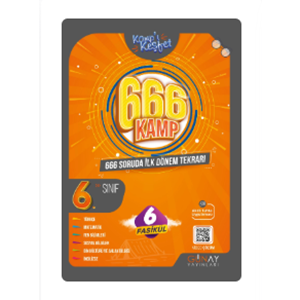 6. SINIF İlk Dönem Kamp Kitabı (Kampı Keşfet)