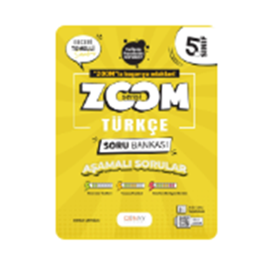 5.SINIF Zoom Serisi Türkçe Soru Bankası