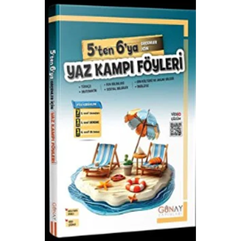 5.SINIF 5'ten 6'ya Geçenler İçin Bumerang Yaz Kampı Föyleri