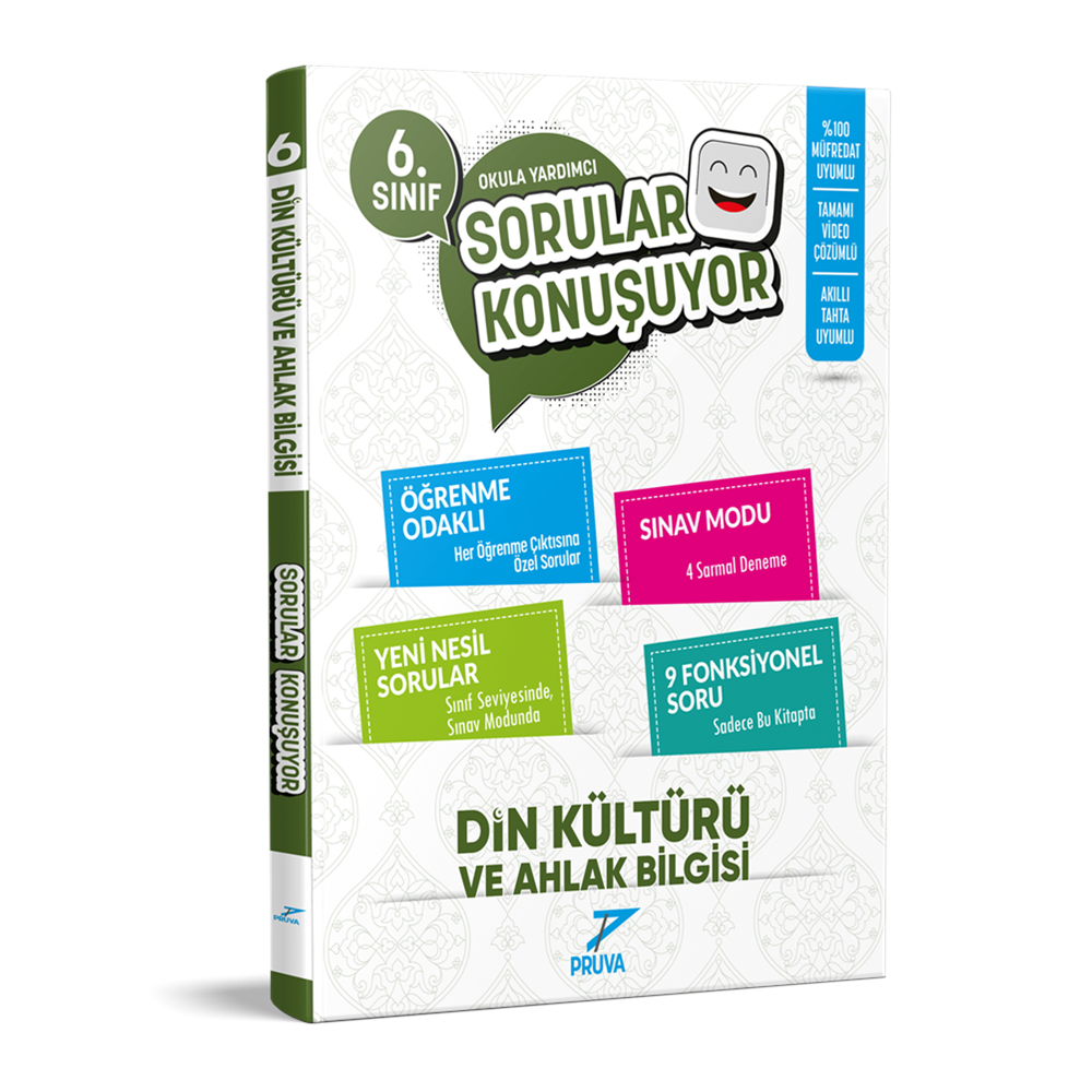 PRUVA 6. SINIF SORULAR KONUŞUYOR SORU BANKASI DİN KÜLTÜRÜ