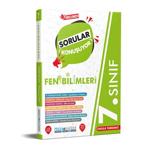 PRUVA 7. SINIF SORULAR KONUŞUYOR SORU BANKASI FEN BİLİMLERİ