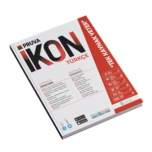 PRUVA 8. SINIF İKON ETKİNLİKLİ SORU BANKASI TÜRKÇE