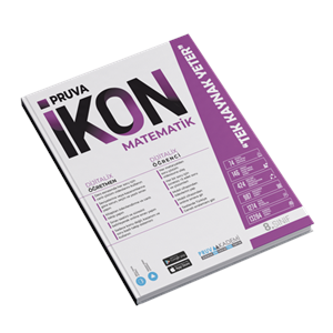 PRUVA 8. SINIF İKON ETKİNLİKLİ SORU BANKASI MATEMATİK