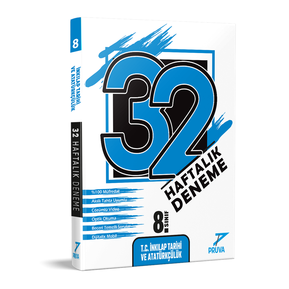 PRUVA 8. SINIF 32 HAFTA İNKILAP TARİHİ