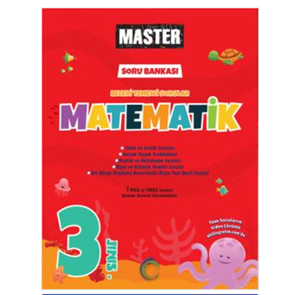 3. Sınıf Master Matematik sorubankası