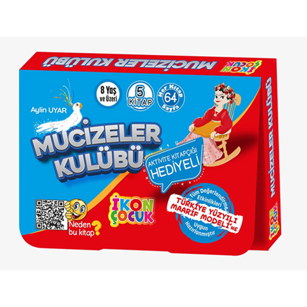 İKON ÇOCUK MUCİZELER KULÜBÜ HİKAYE SETİ 5 KİTAP