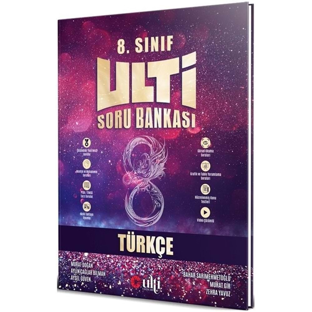 ULTİ 8.SINIF TÜRKÇE SORU BANKASI