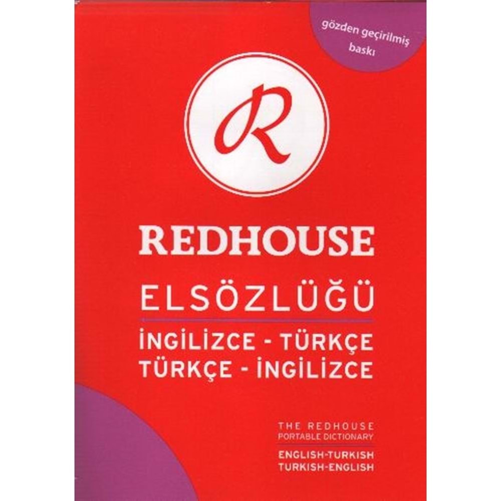 REDHOUSE İNGİLİZCE TÜRKÇE -TÜRKÇE İNGİLİZCE EL SÖZLÜĞÜ