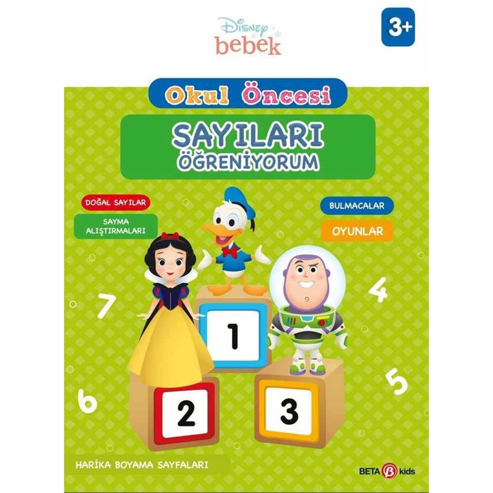 Disney Eğitsel Okul Öncesi Sayıları Öğreniyorum