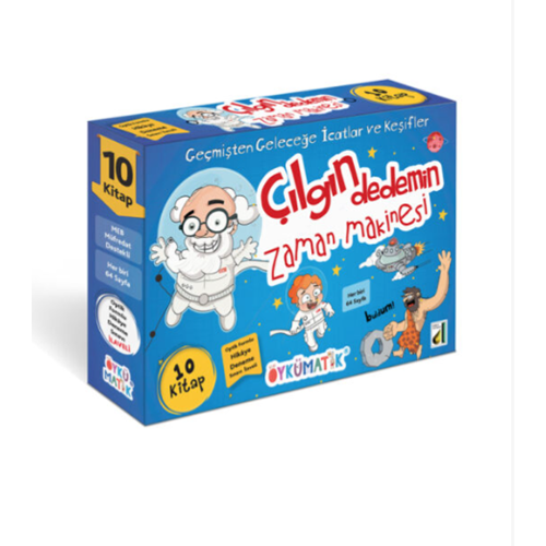 Çılgın Dedemin Zaman Makinesi-1/İcatlar (10 Kitap) ( YENİ )