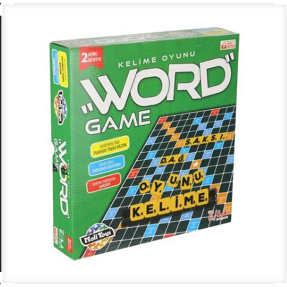 Moli Toys Word Game Kelime Oyunu 6+