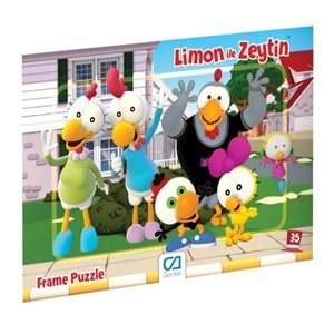 CA Games Limon Ile Zeytin 35 Parça Puzzle