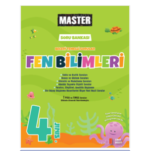 4. Sınıf Master Fen Bilimleri sorubankası