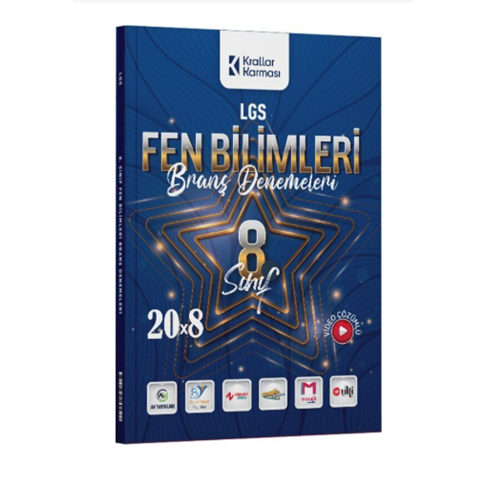 KRALLAR KARMASI 8.SINIF 20*8 DENEME FEN BİLM