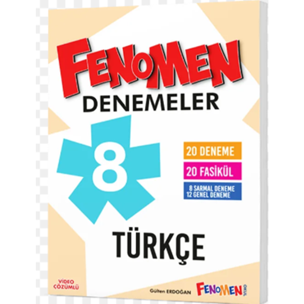 FENOMEN 8.SINIF TÜRKÇE 20 Lİ DENEME