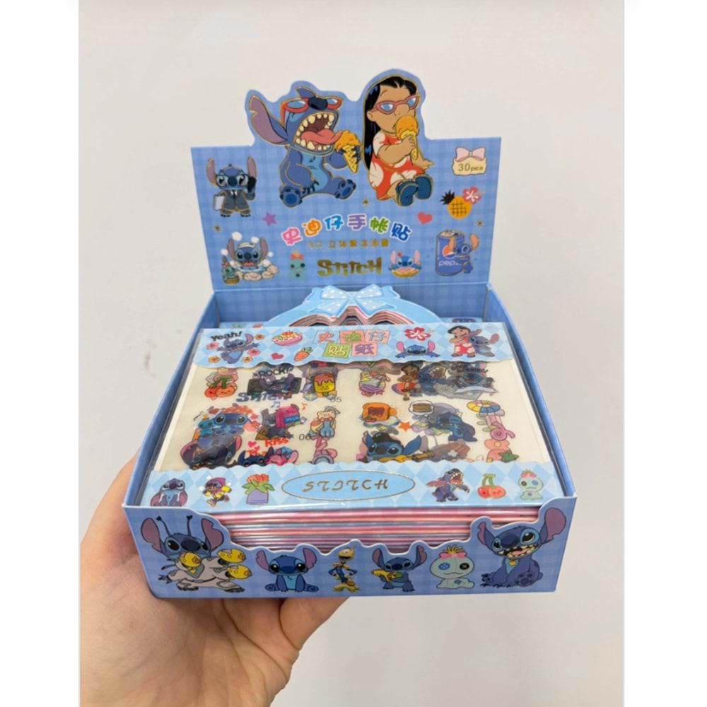 STİTCH KURDELA SEKİLLİ STİCKER