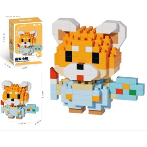 PUZZLE BLOCKS HAYVAN SERİSİ TİLKİ