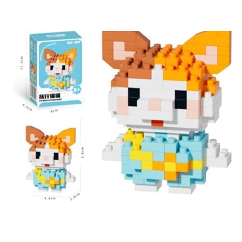 PUZZLE BLOCKS HAYVAN SERİSİ KEDİ