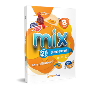 8. Sınıf MİX Fen Bilimleri 21 deneme