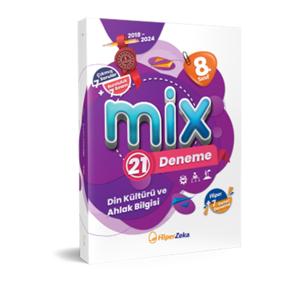 8. Sınıf MİX T.C. Din Kültürü ve Ahlak Bilgisi 21 deneme