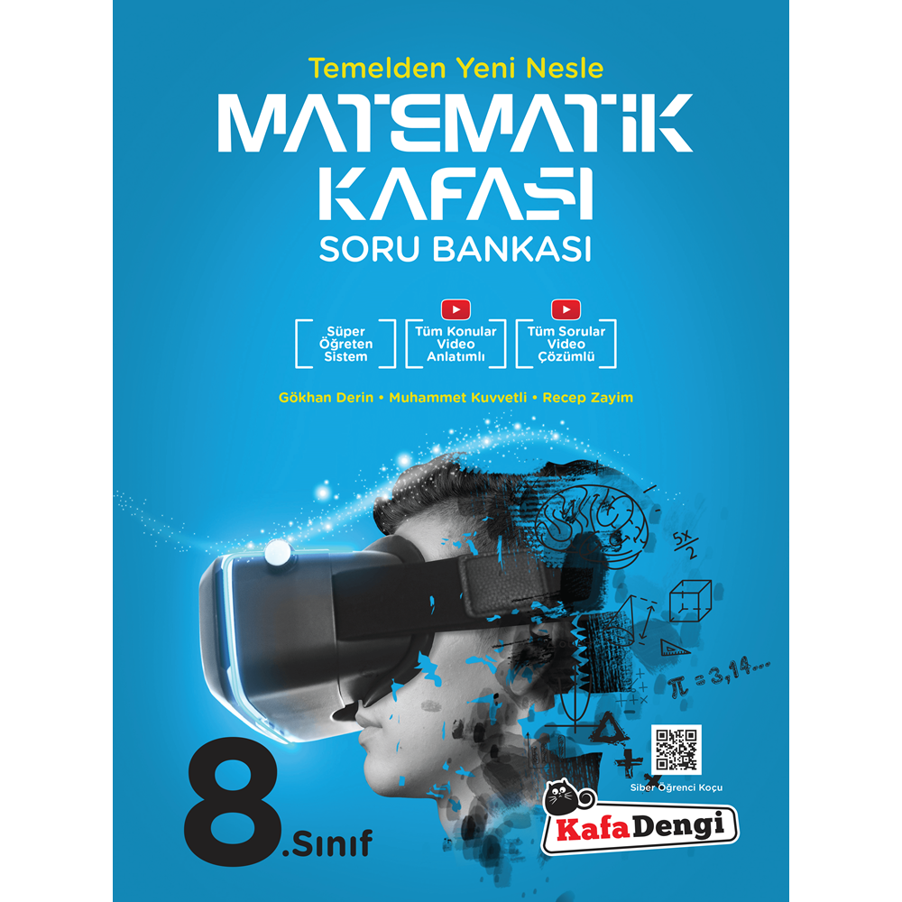 8.Sınıf Matematik Kafası sorubankası (Tümü Video Çözümlü)