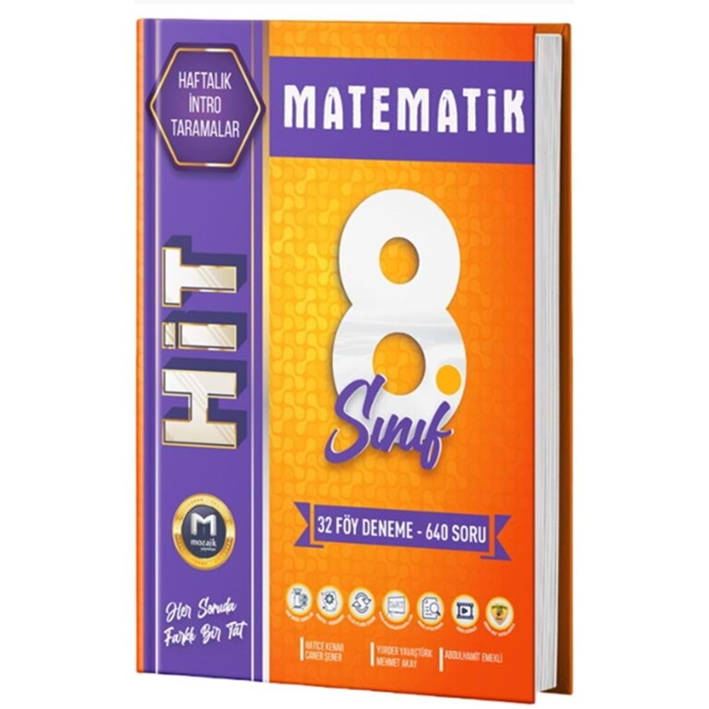 MOZAİK 8.SINIF HİT 32 LI DENEME MATEMATİK - 26-27